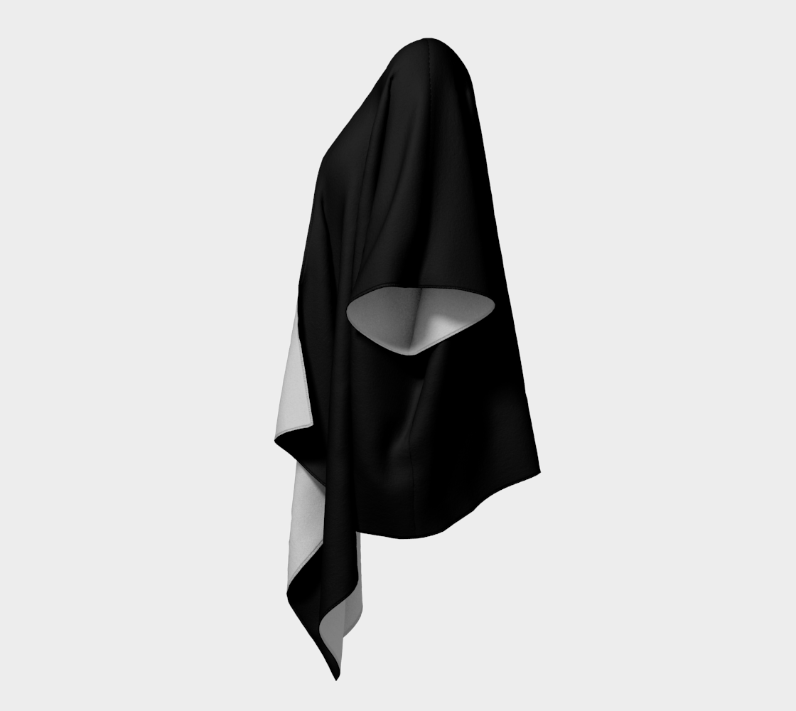 Draped Cover Up Without Fringe