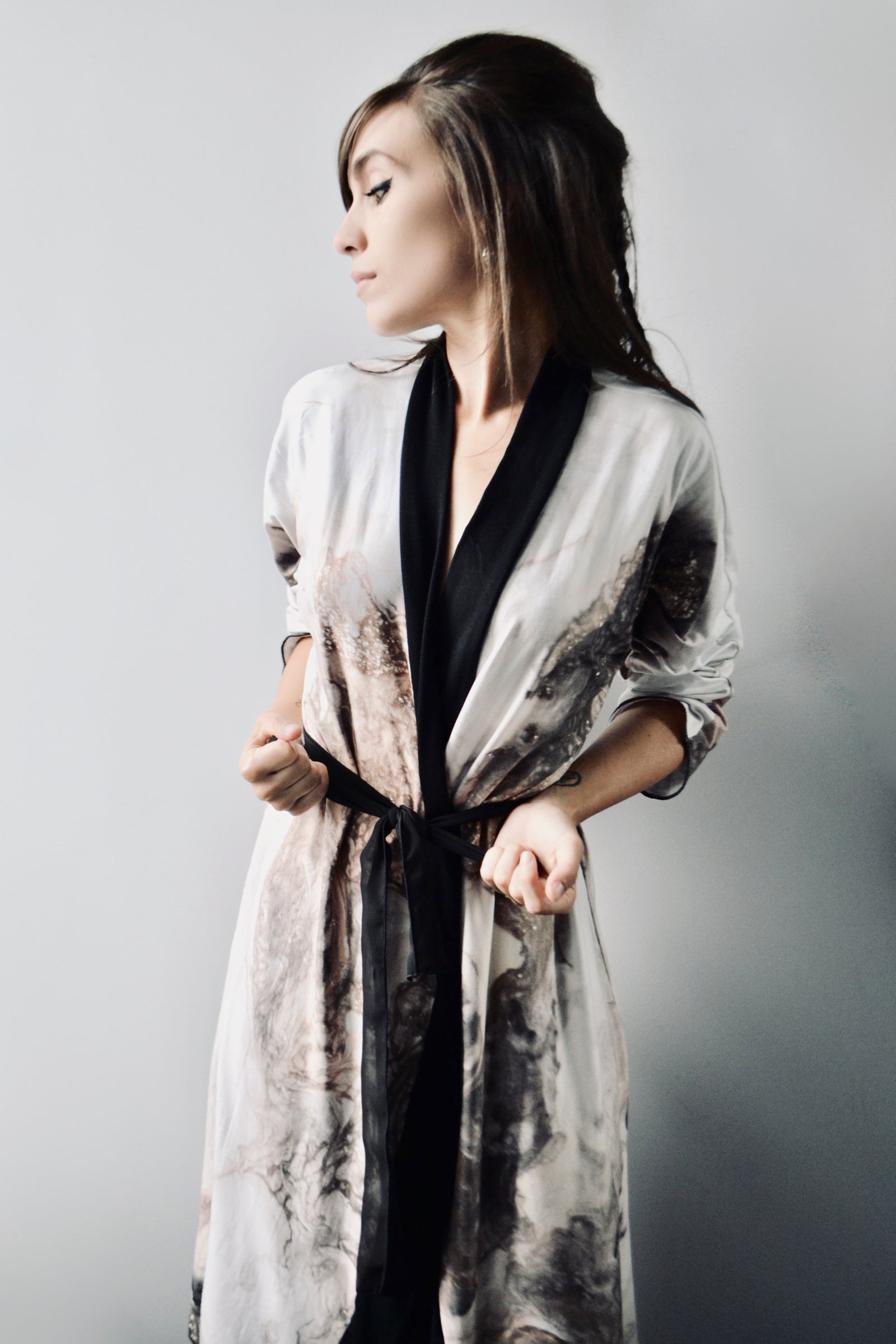 La Dame Blanche Peignoir