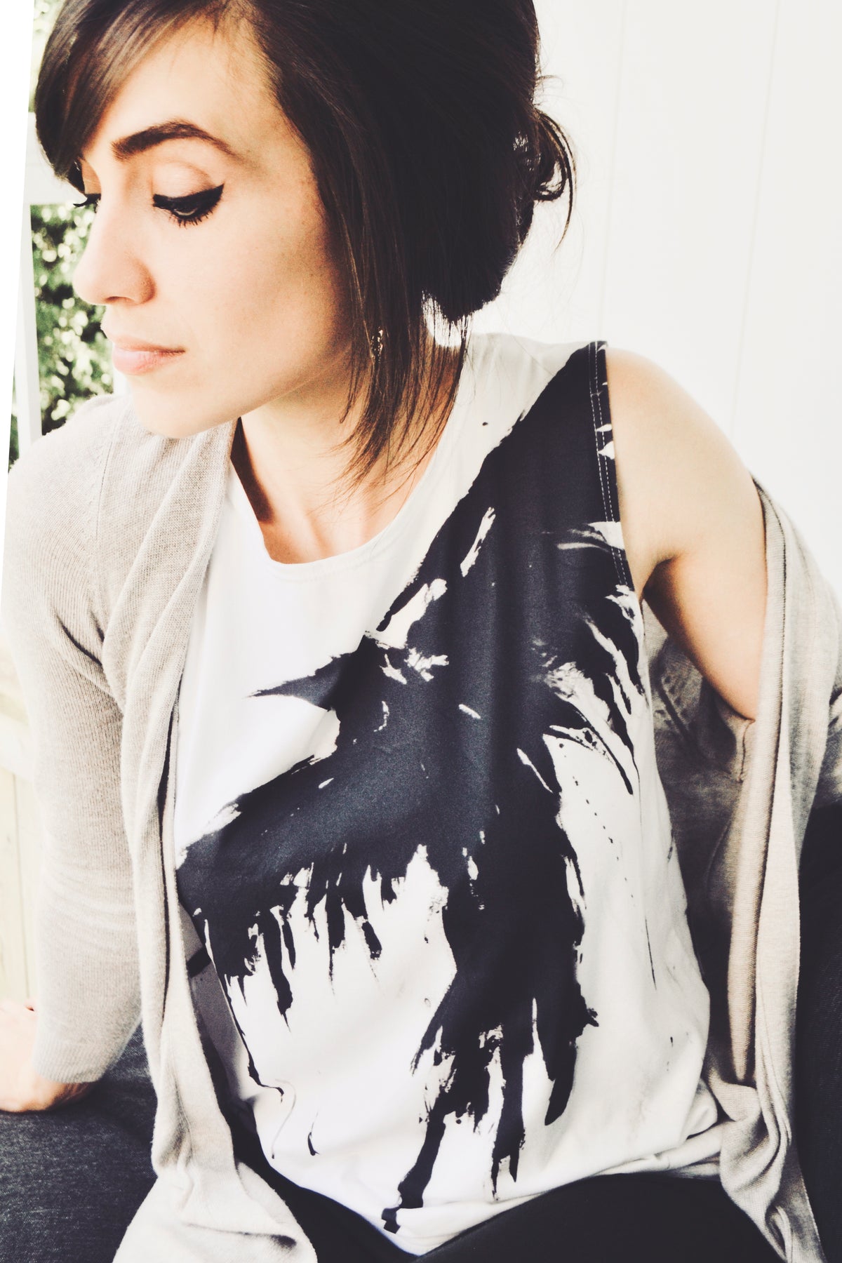 Crow IX Loose Fit Tank Top