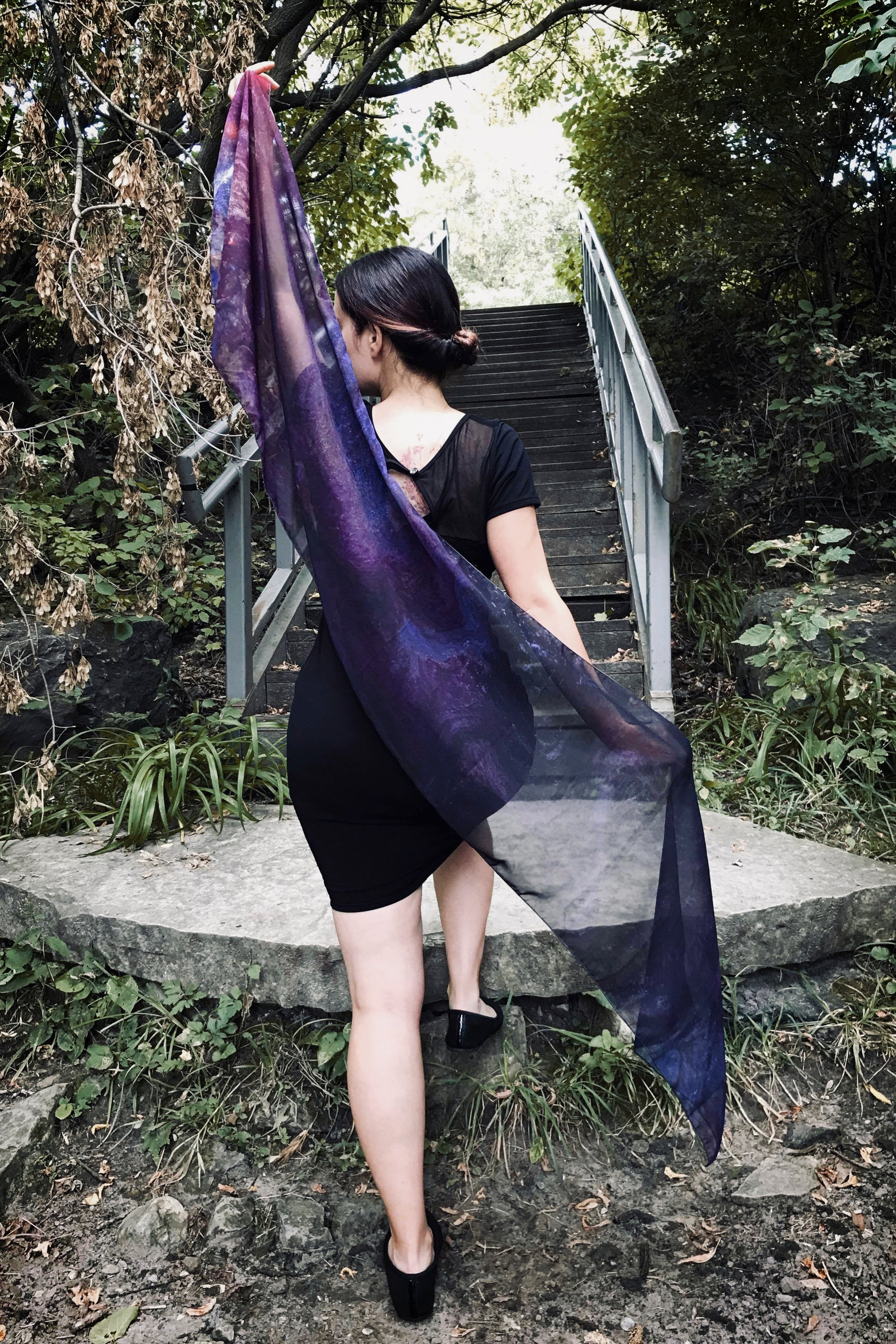 Silk Long Scarf