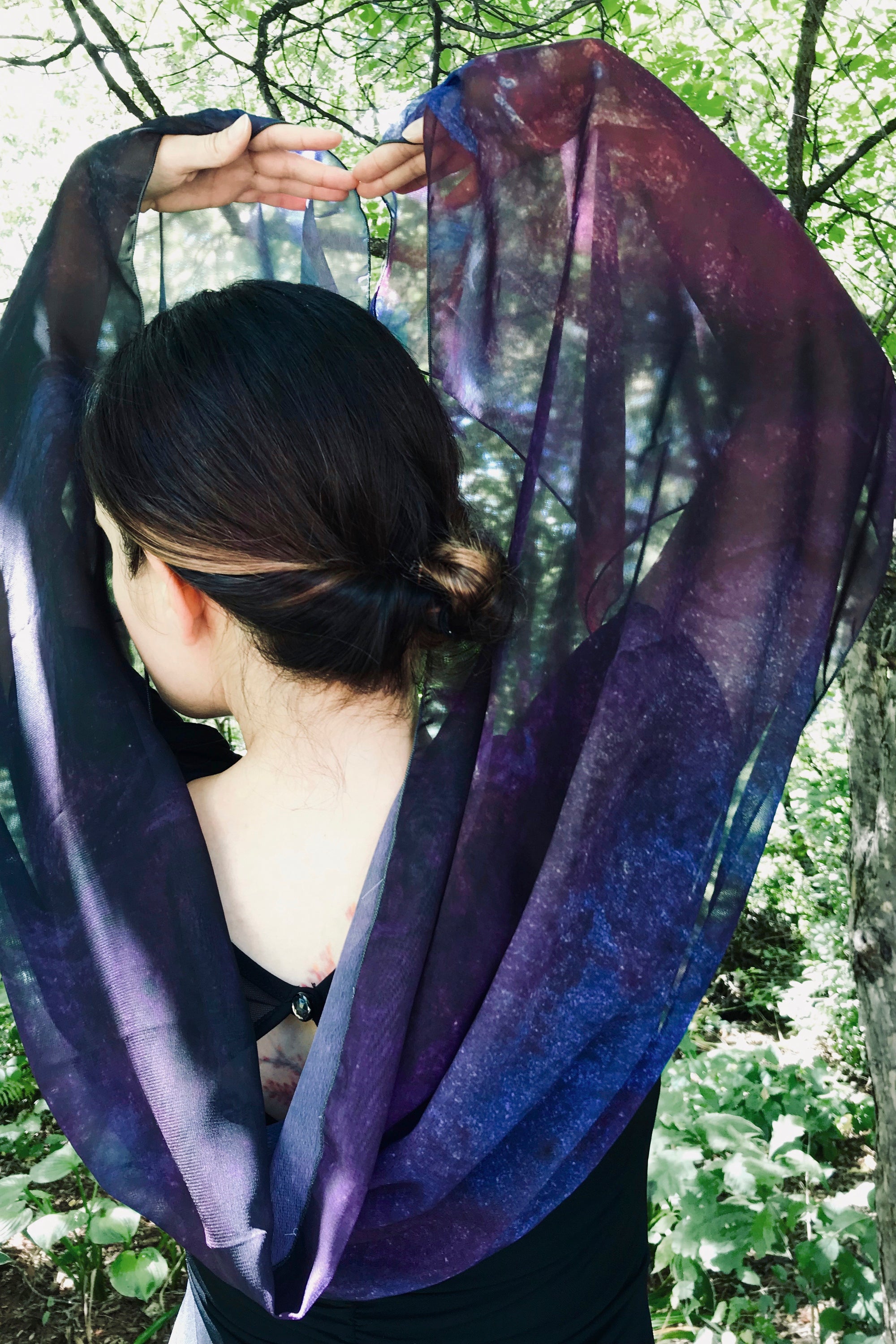 Silk Long Scarf