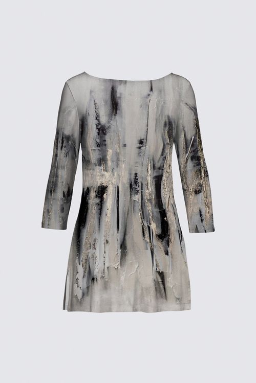 Boat Neck Long Sleeve Tunic