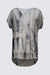 Short Sleeve V-Neck Chiffon Top