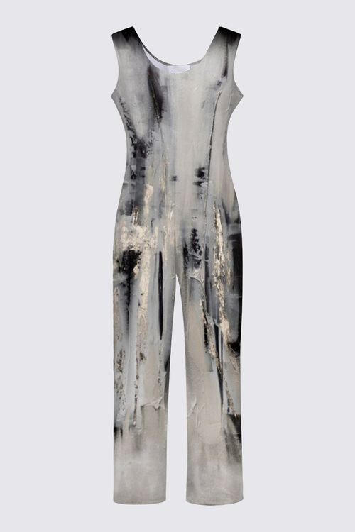 Sleeveless Jumpsuit With Pockets