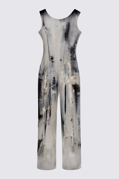 Sleeveless Jumpsuit With Pockets