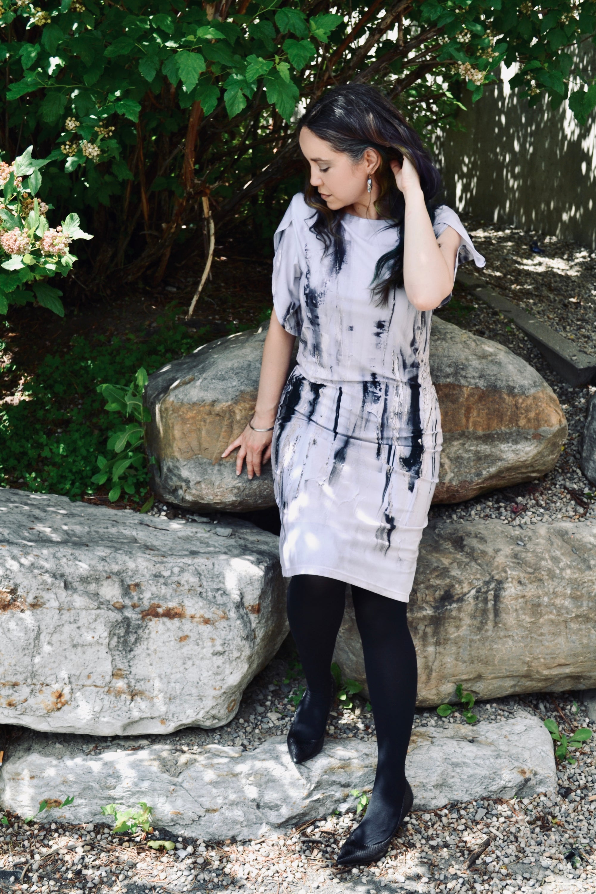 Tulip Sleeve Dress