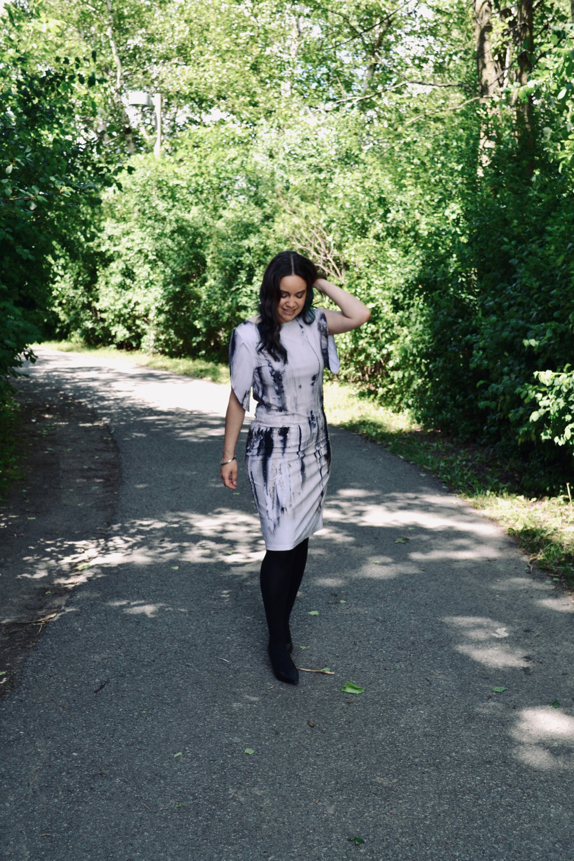 Tulip Sleeve Dress