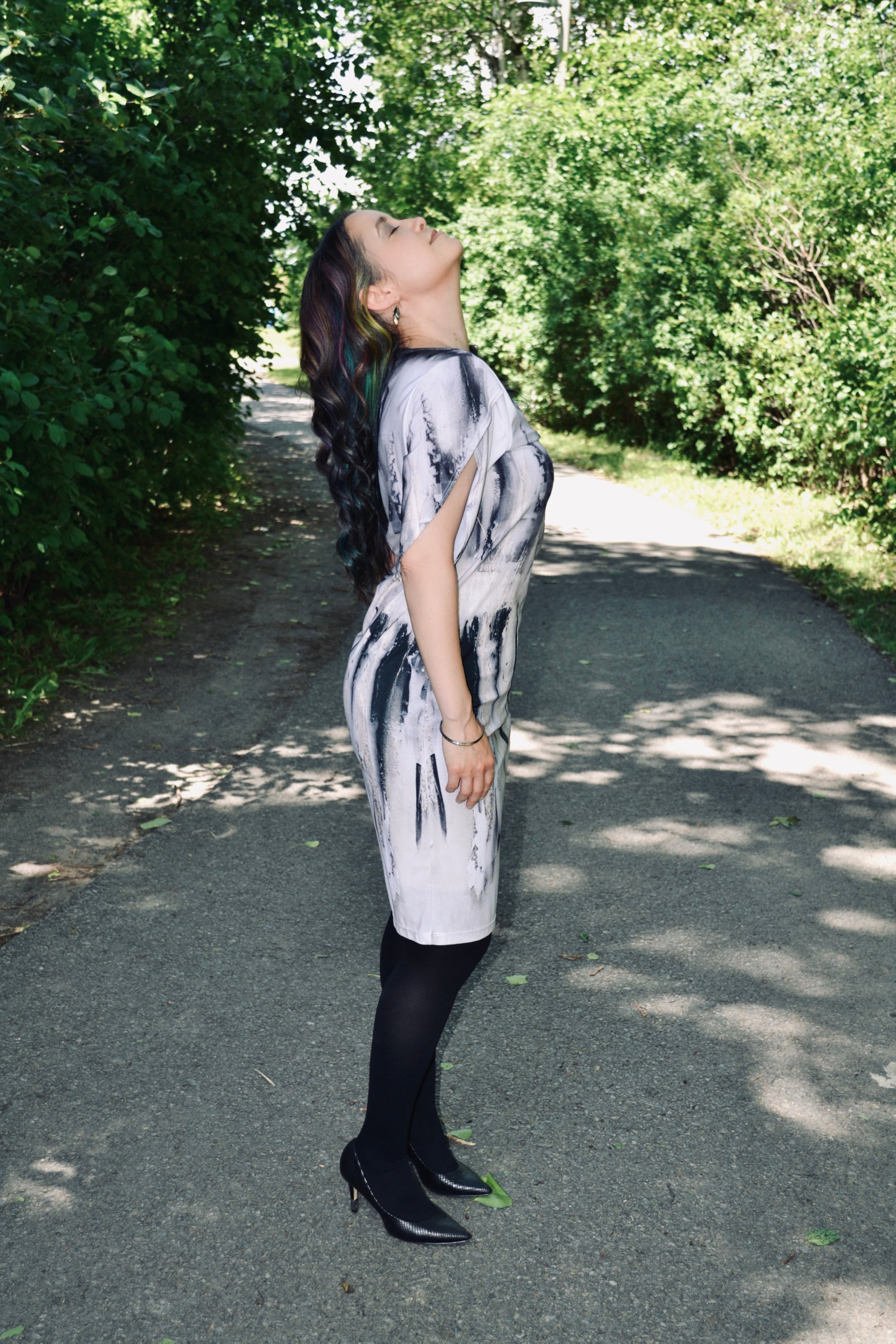 Tulip Sleeve Dress