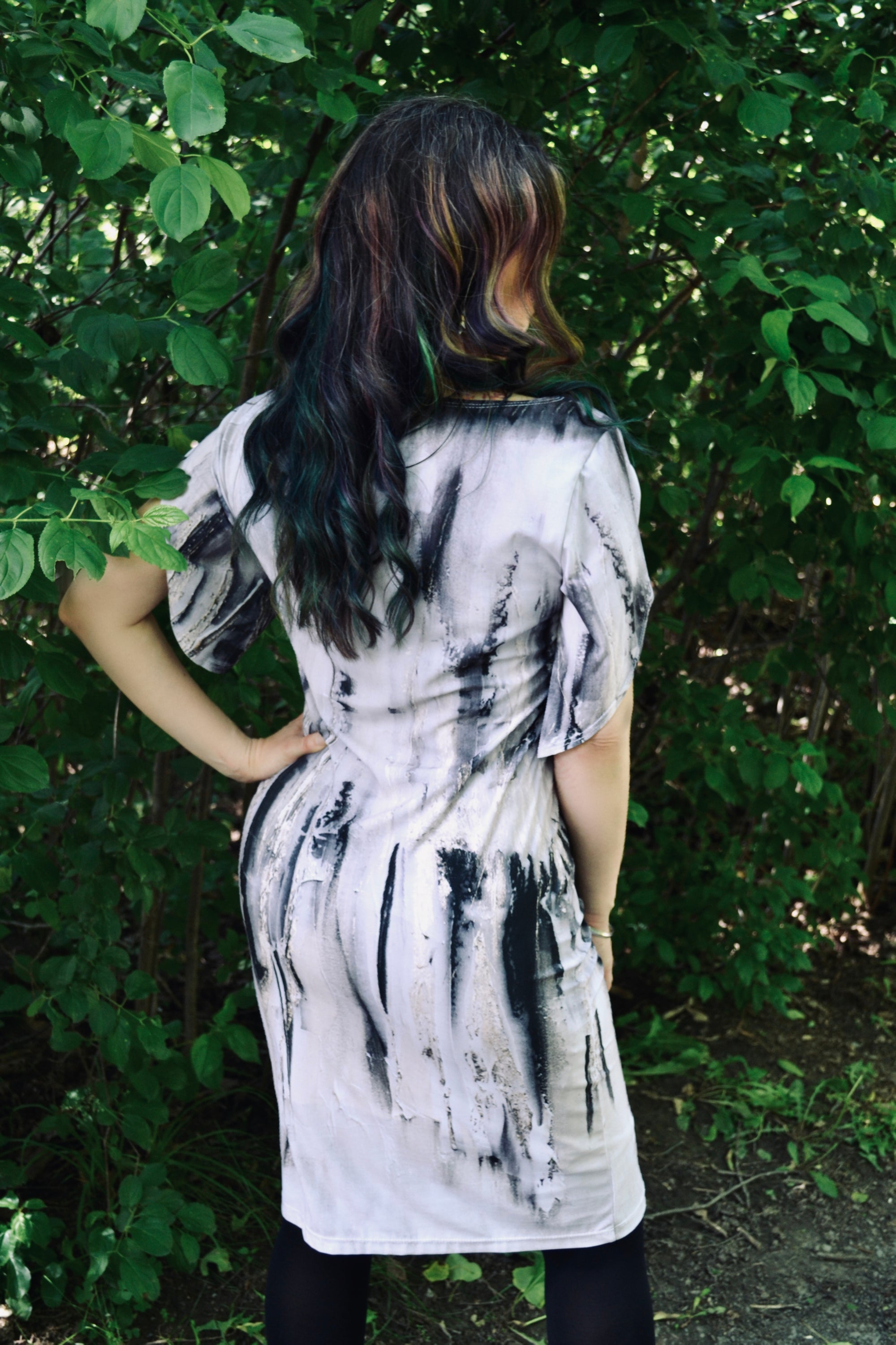 Tulip Sleeve Dress