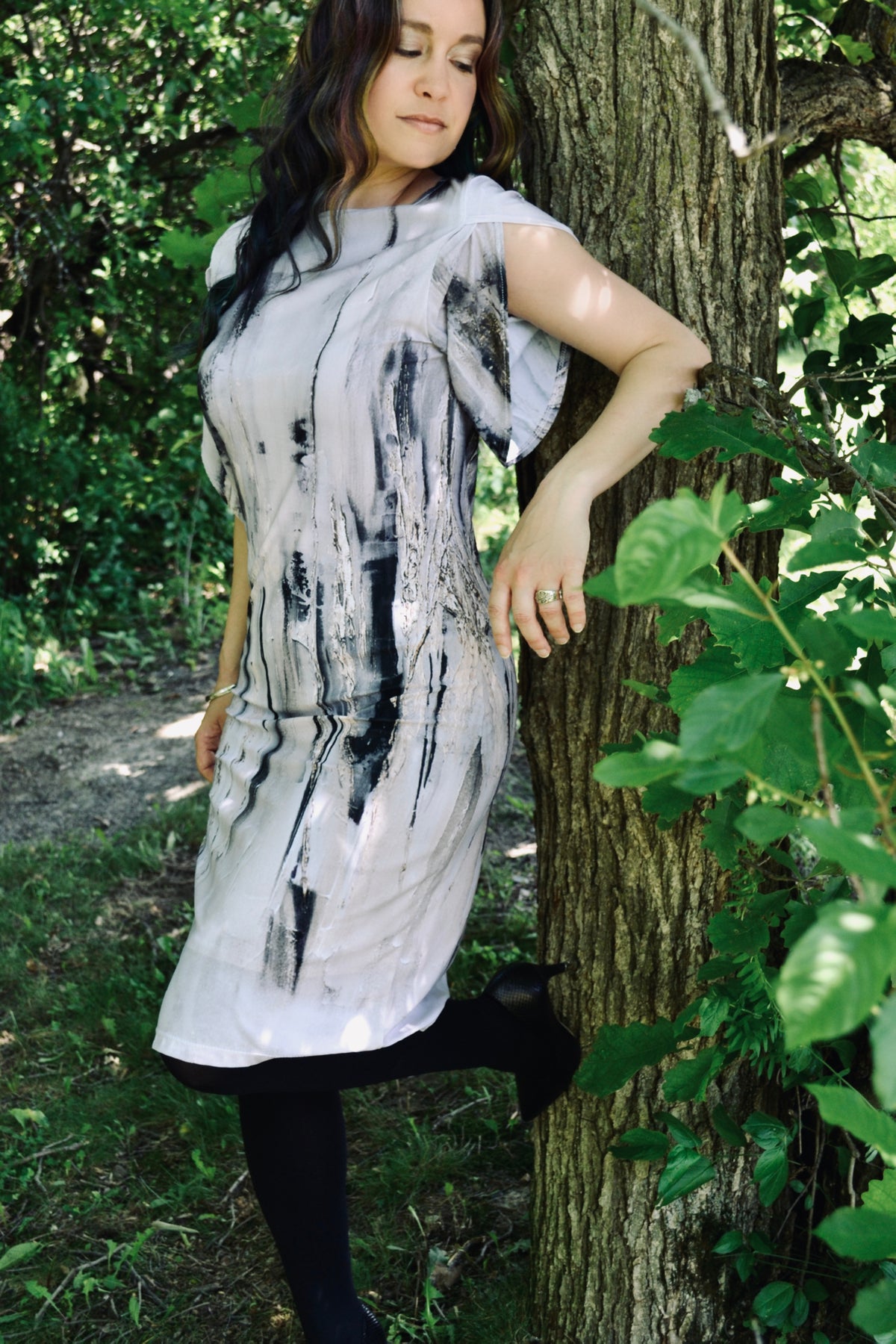 Tulip Sleeve Dress
