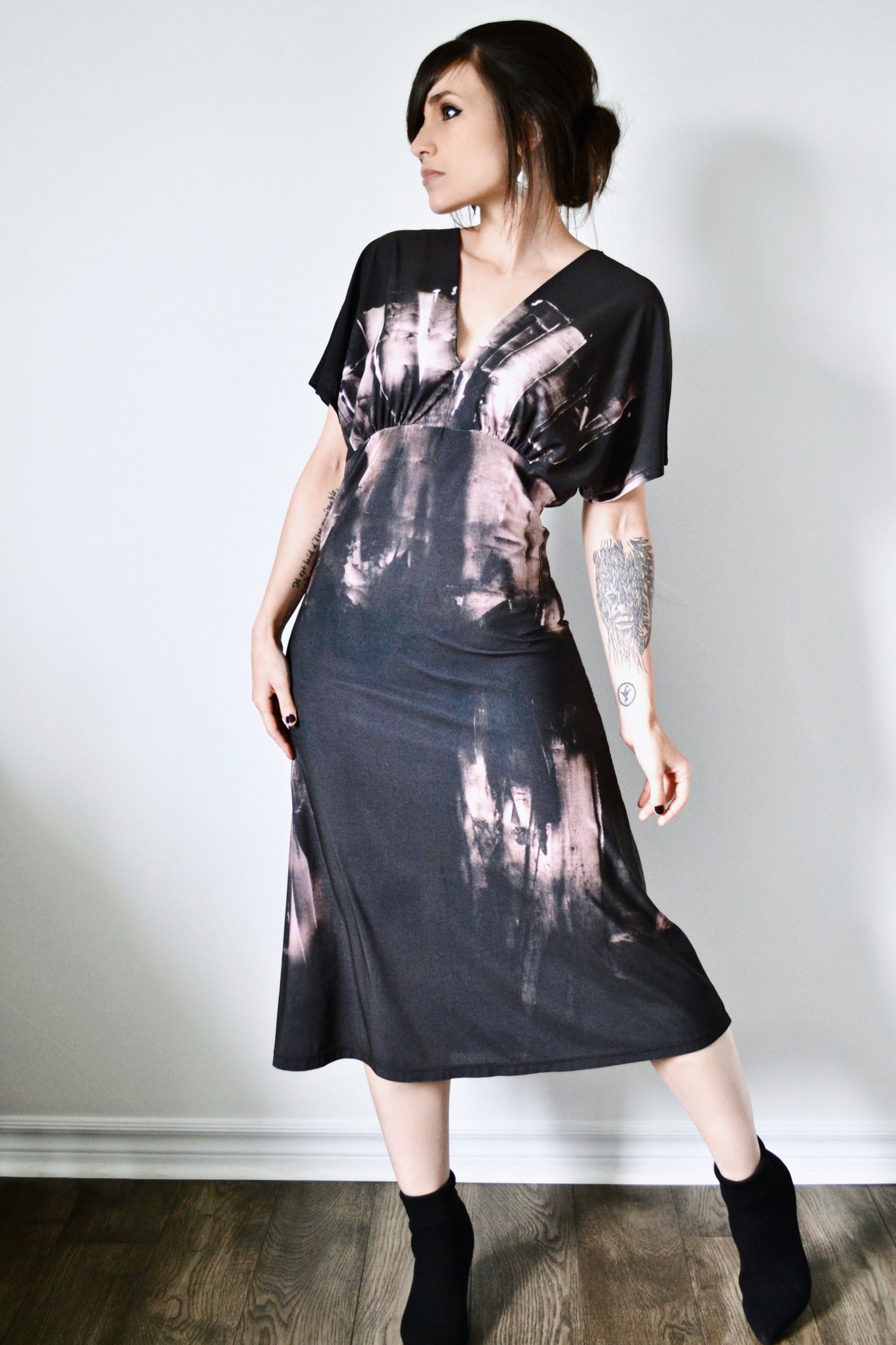 V-Neck Sun Dress