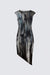 Scuba Knit Asymmetric Dress