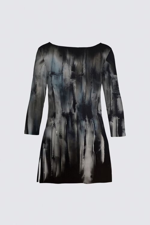 Boat Neck Long Sleeve Tunic