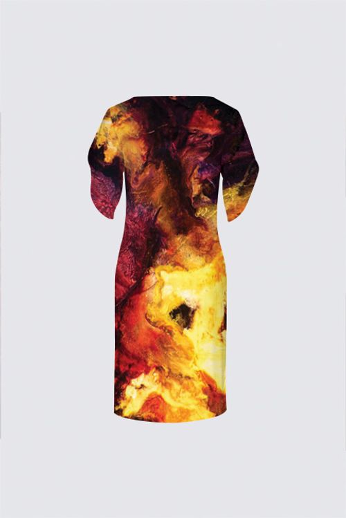 Tulip Sleeve Dress