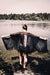 Draped Cover Up With Fringe