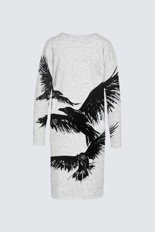 Brushed Knit Duster Cardigan With Pockets