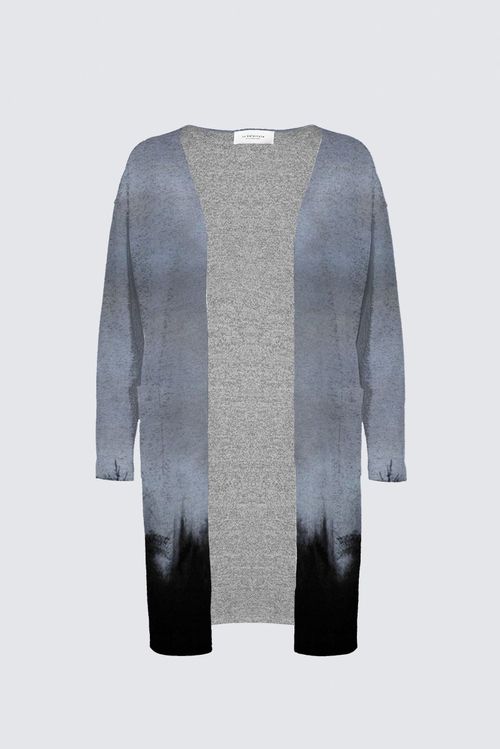 Curve Brushed Knit Duster Cardigan With Pockets