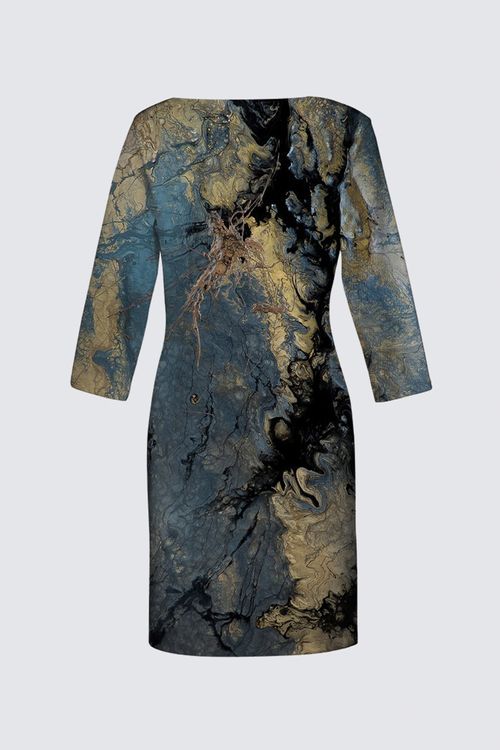 Half Sleeve Short Dress