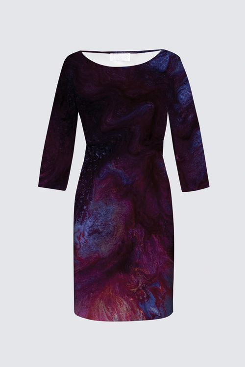 Half Sleeve Short Dress