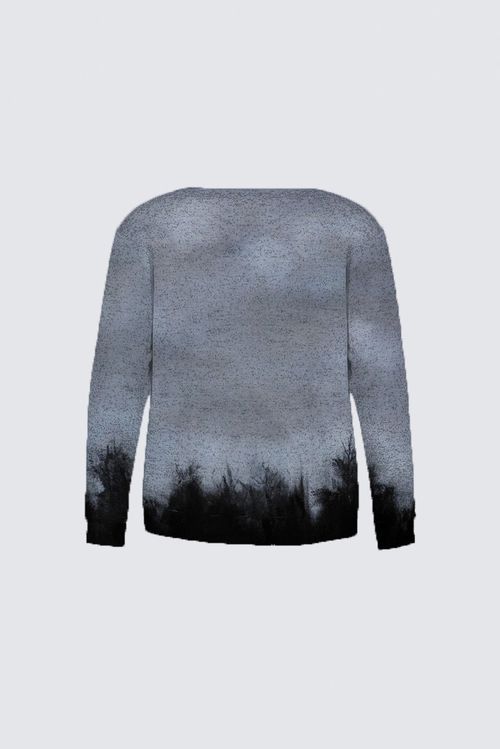 Curve Boat Neck Brushed Knit Pullover