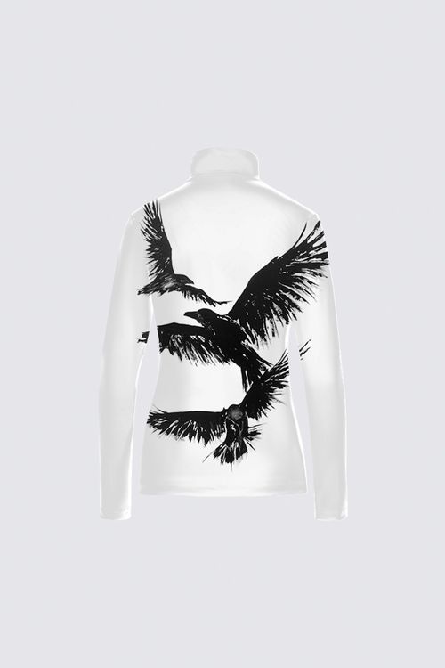 Scuba Knit Full Zip Long Sleeve Active Top
