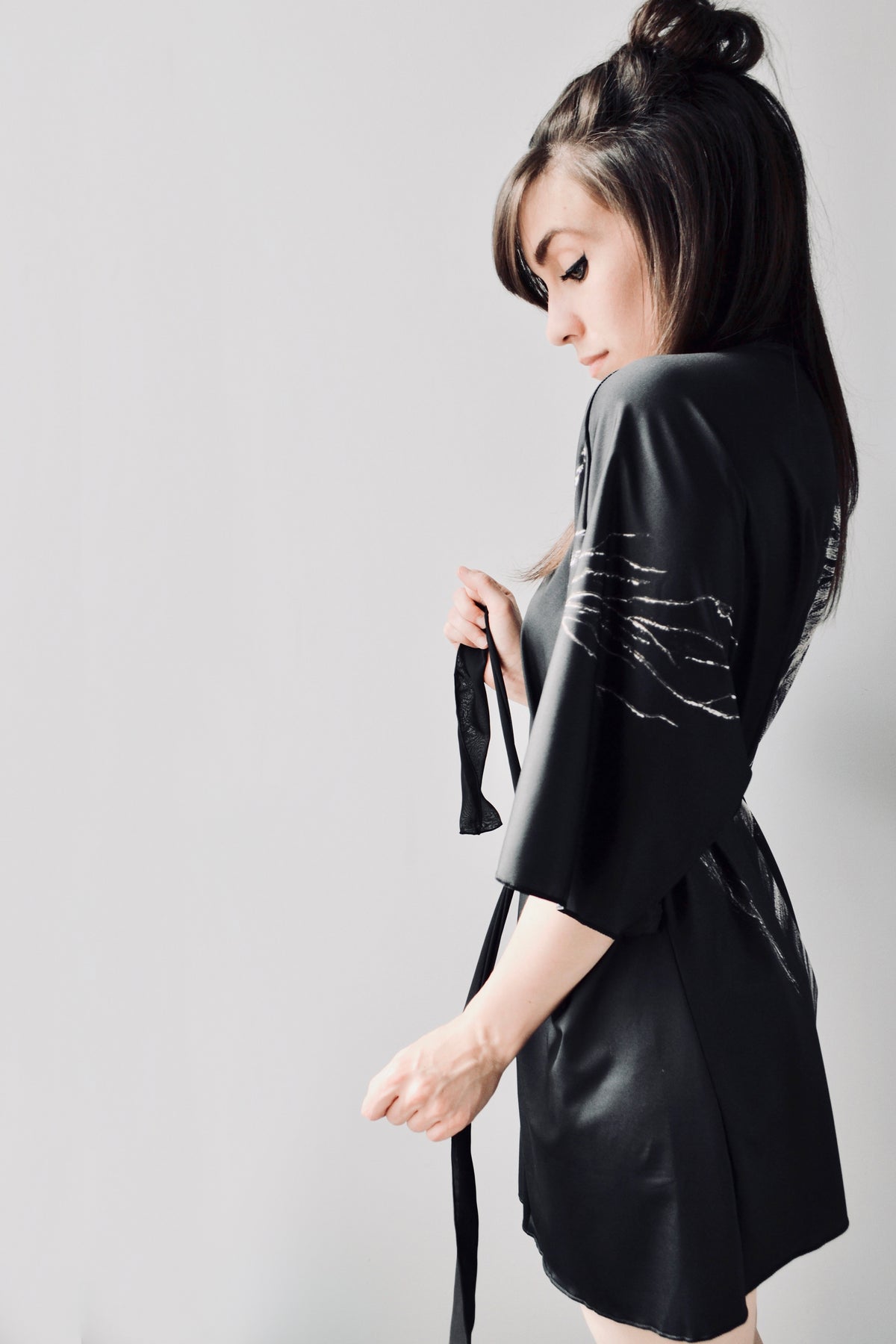 Silver Sage Short Robe