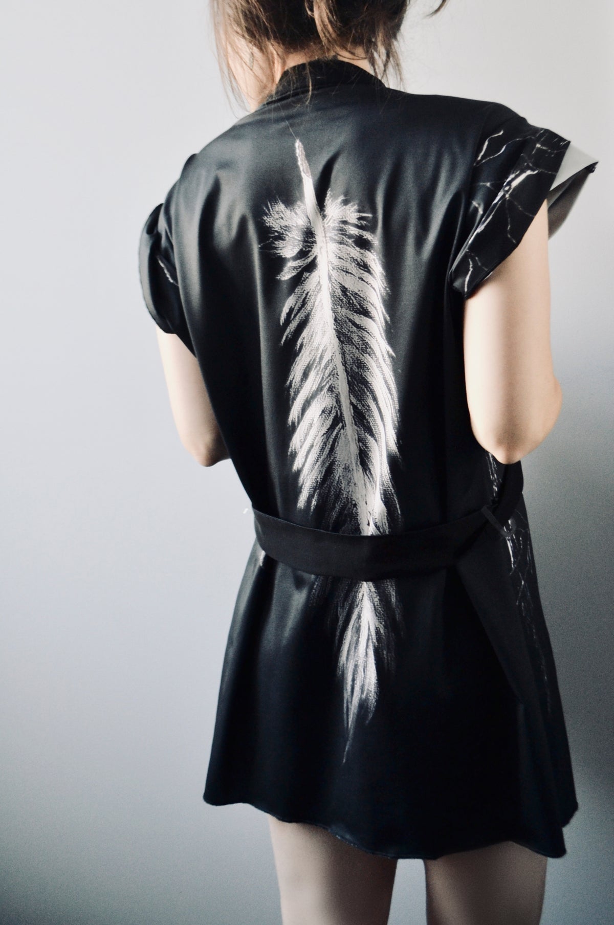 Silver Sage Short Robe