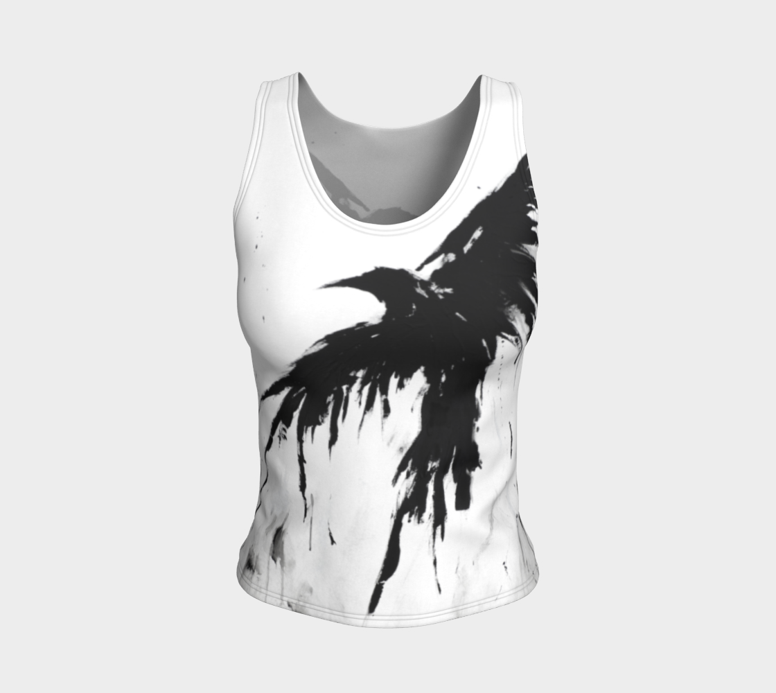 Crow IX Fitted Tank Top