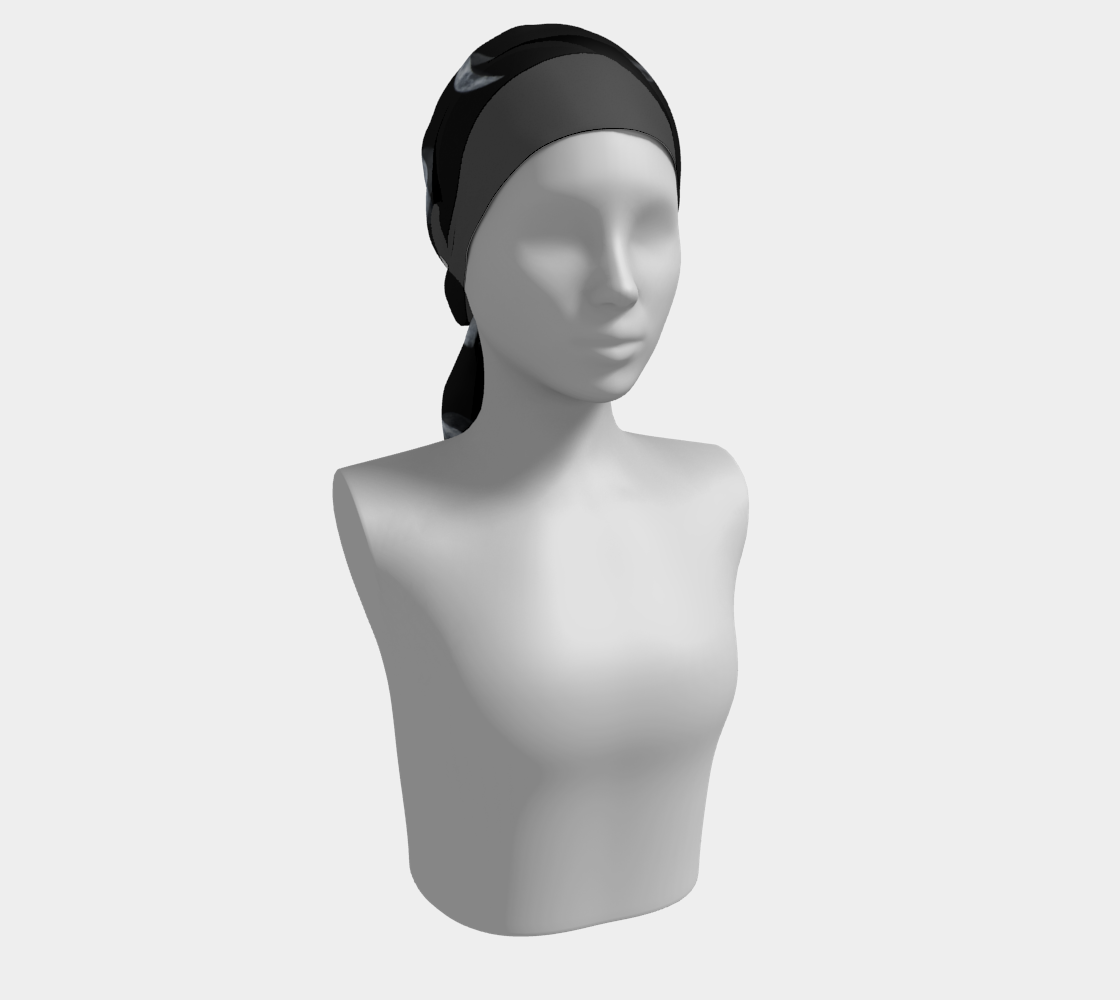 Moon Phases Long Scarf