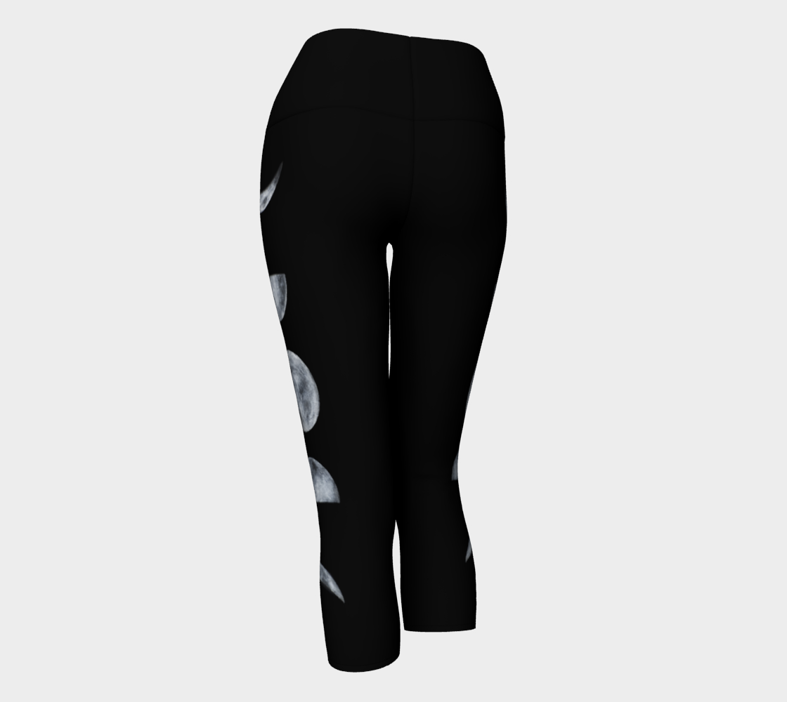 Moon Phases High Waist Leggings