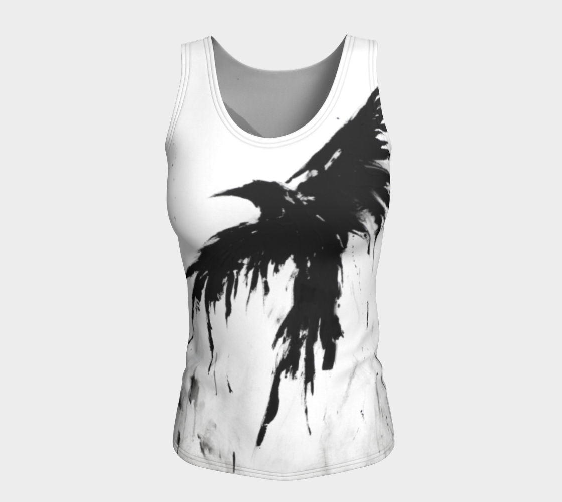 Crow IX Fitted Tank Top