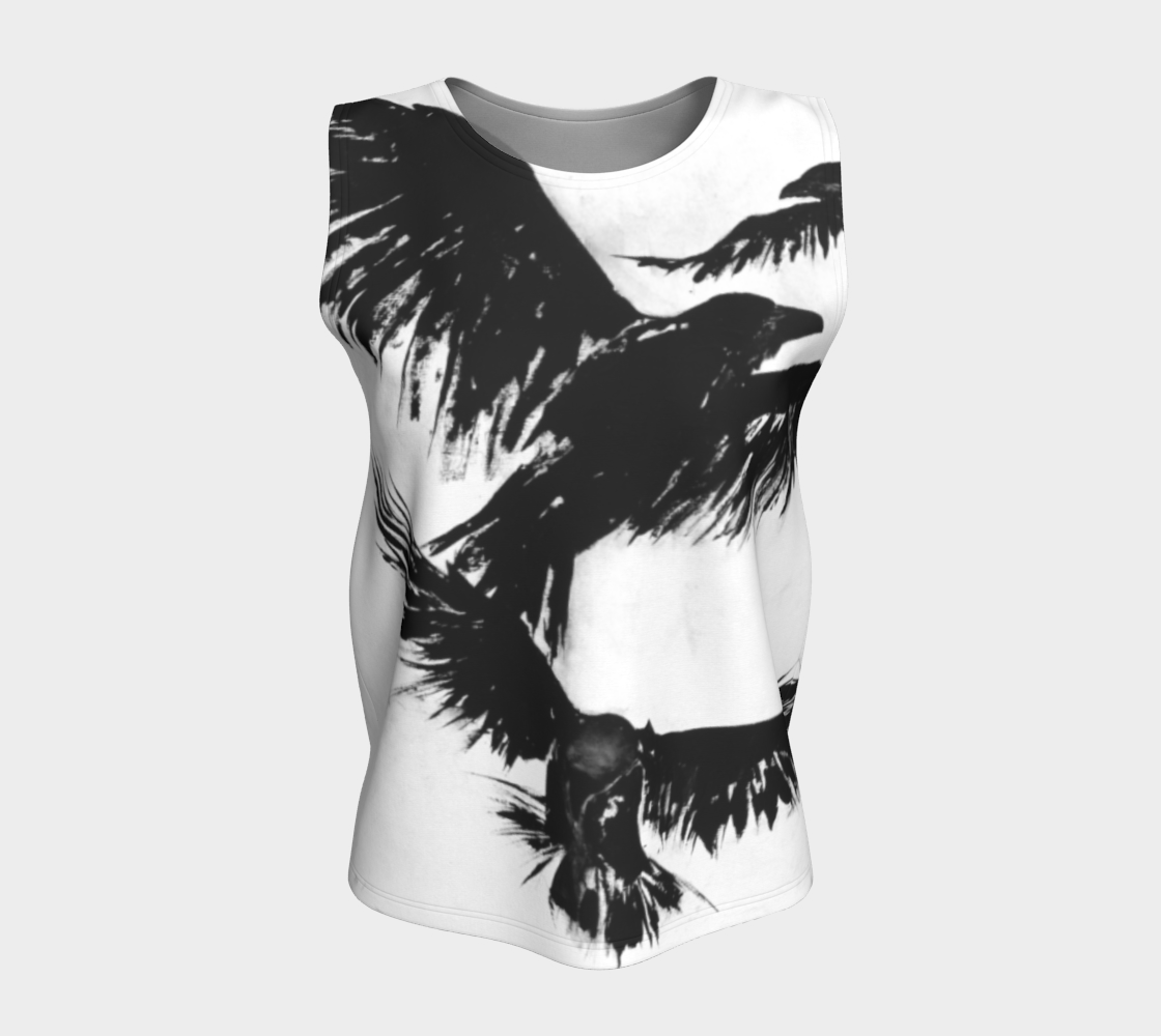 Crows XVII Loose Fit Tank Top