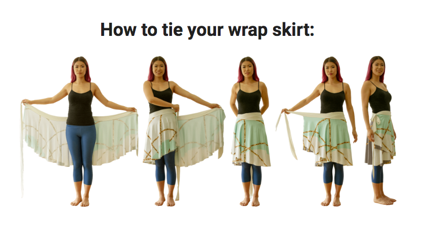 Quill Lake Wrap Skirt